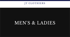 Desktop Screenshot of jtclothiers.com